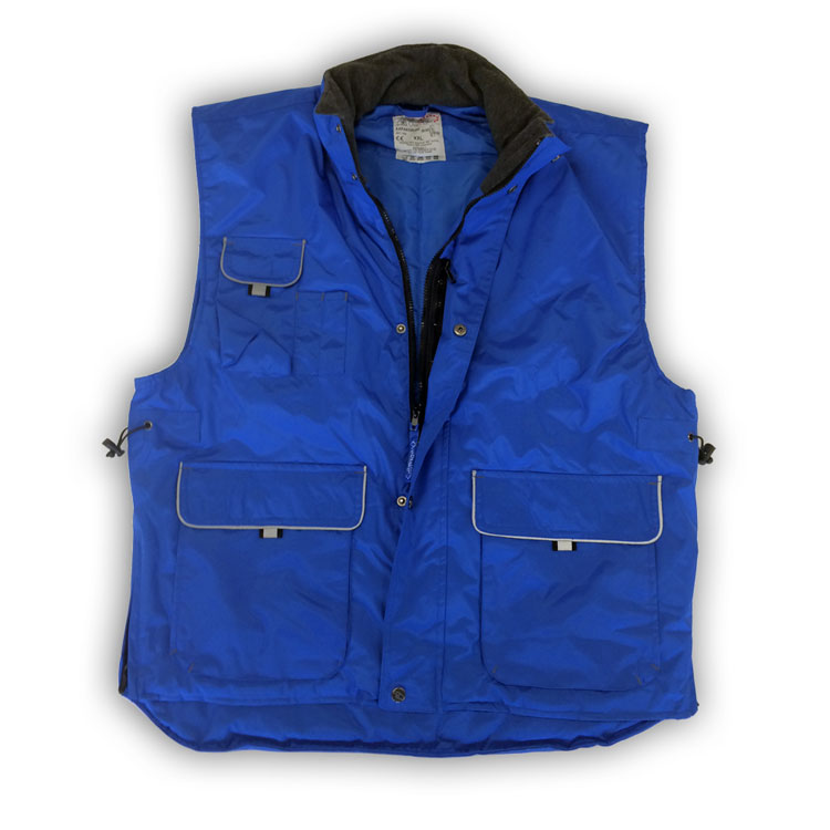 GILET POL. SPALM. IN PVC