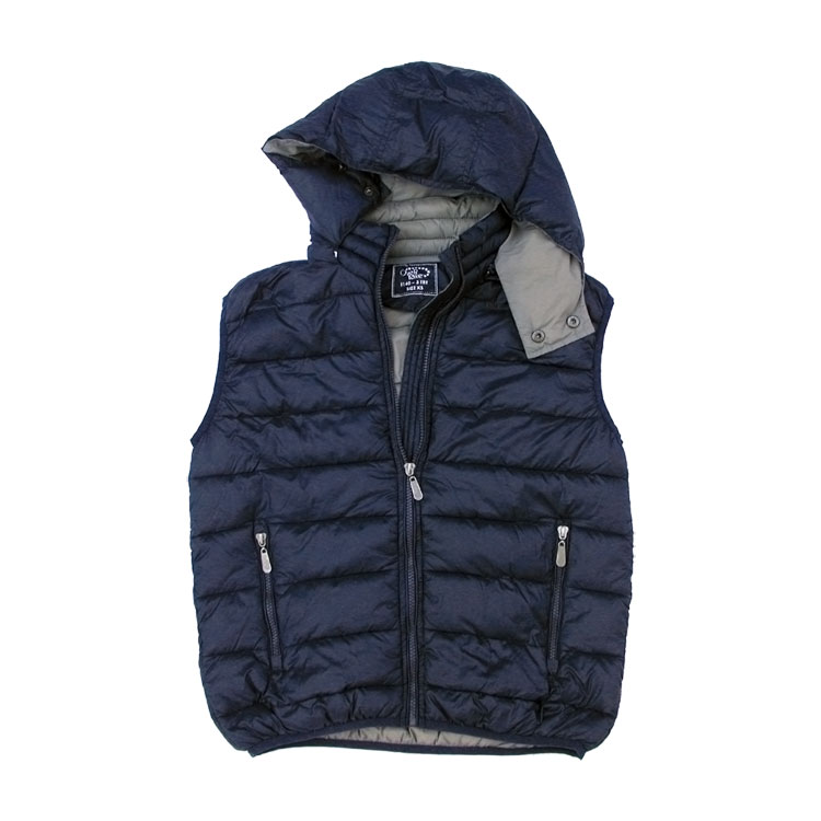 GILET NYLON C/CAPP. STACC